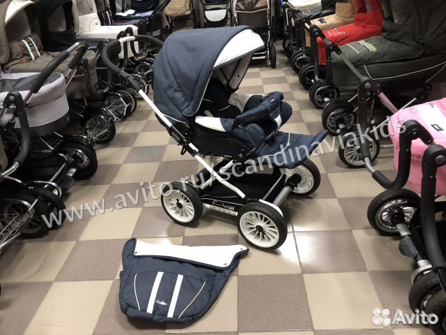 Коляска Emmaljunga City Cross Tweed Grey 2018г