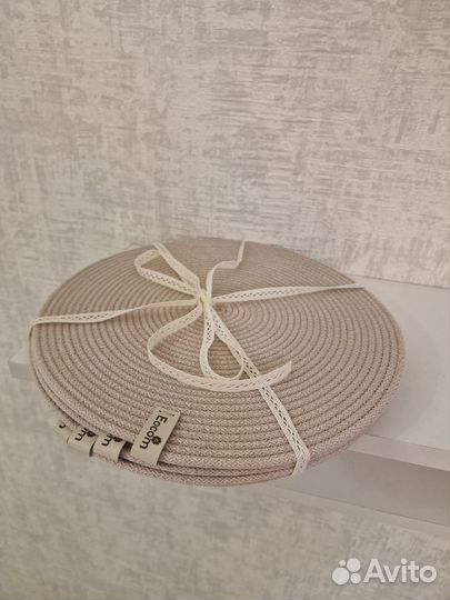 Салфетки из хлопкового шнура