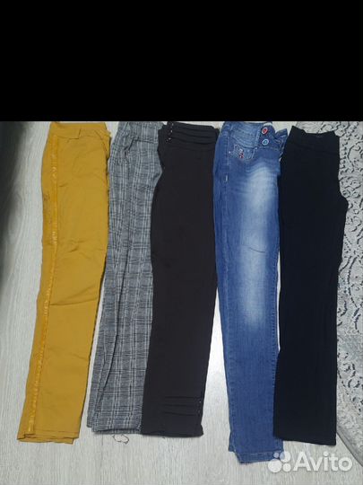 Брюки пакетом 40-42