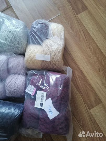 Пряжа для вязания пакетом