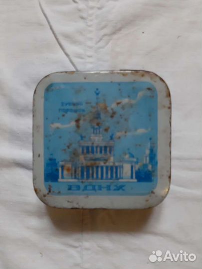 Жестяная коробка СССР