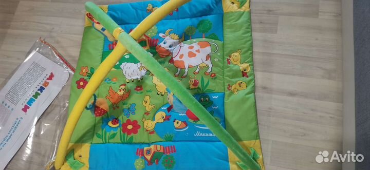 Развивающий коврик новый