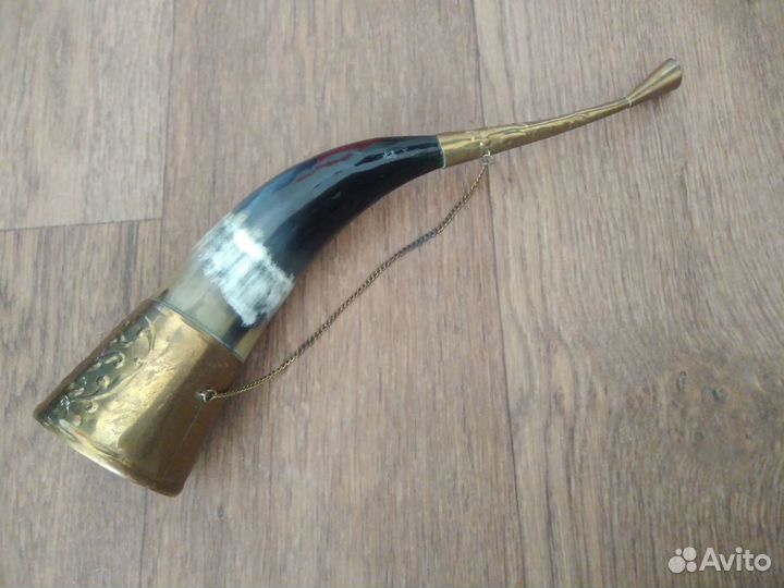 Рог сувенирный сосуд