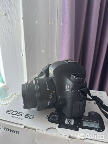 Зеркальный фотоаппарат canon eos 6 d