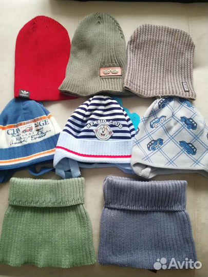 Шапки детские для мальчиков новые