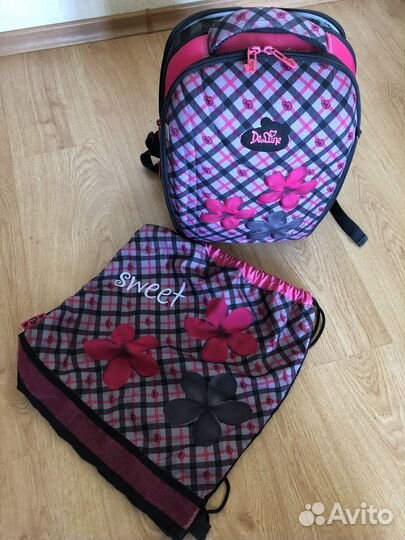 Рюкзак школьный для девочки DeLune