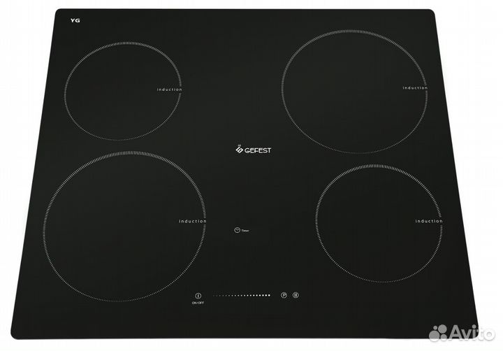 Поверхность варочная Гефест сн 4232 К1 (стеклокер