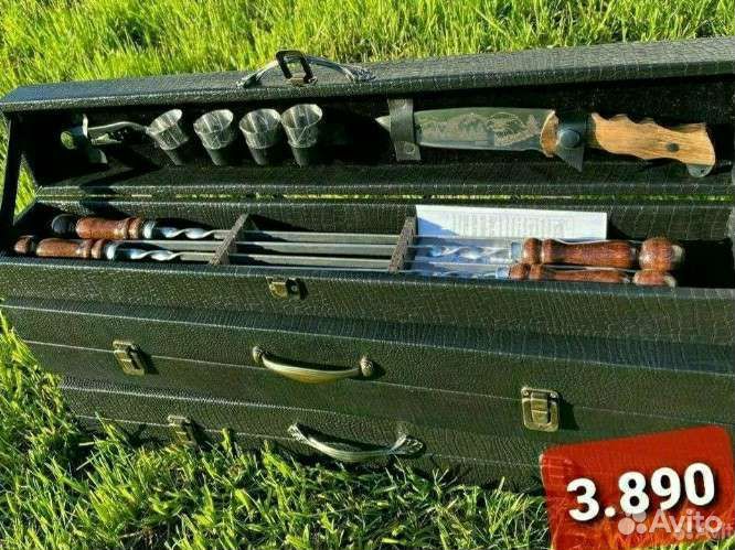 Шашлычный набор шампуров