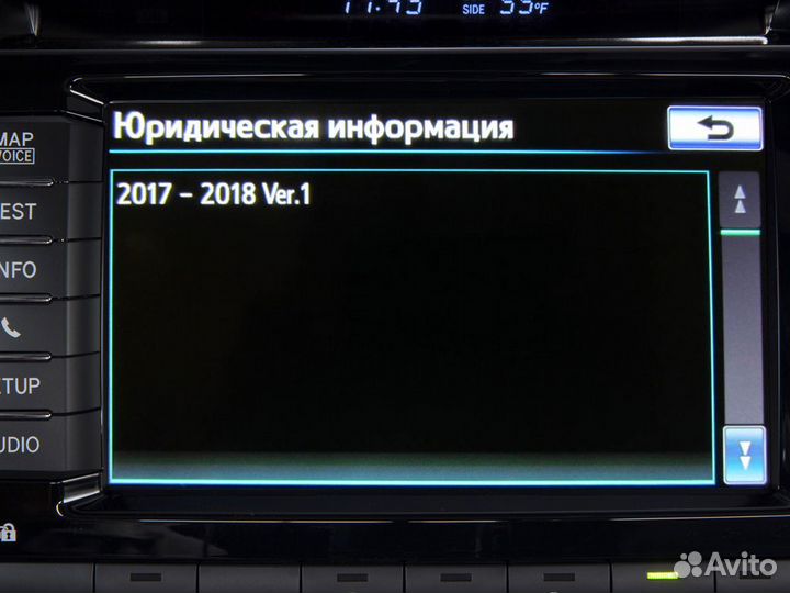 Коды обновления карт навигации Toyota / Lexus