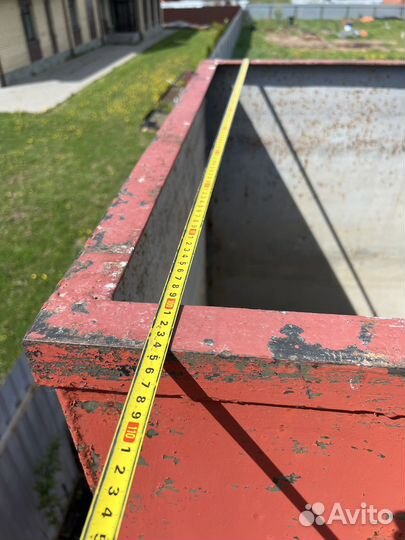 Металлический бак для воды бу