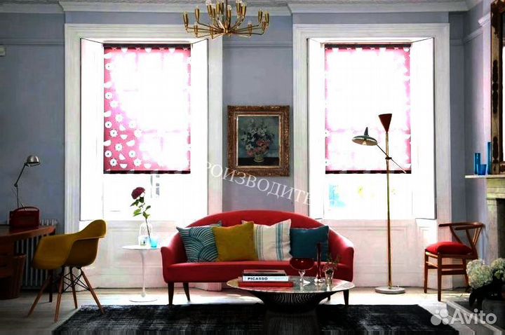 Рулонные шторы / день-ночь зебра