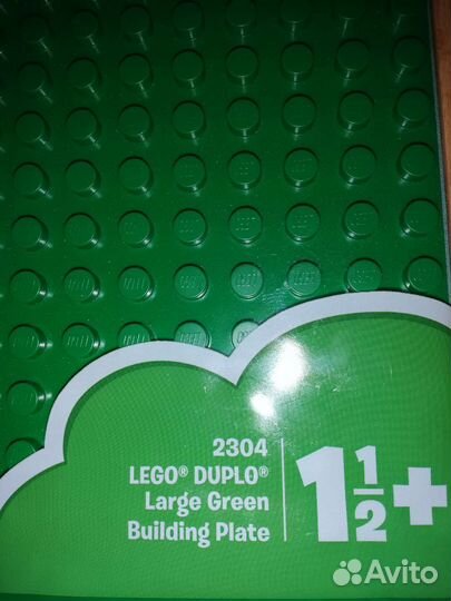Lego duplo Строительная пластина 2304