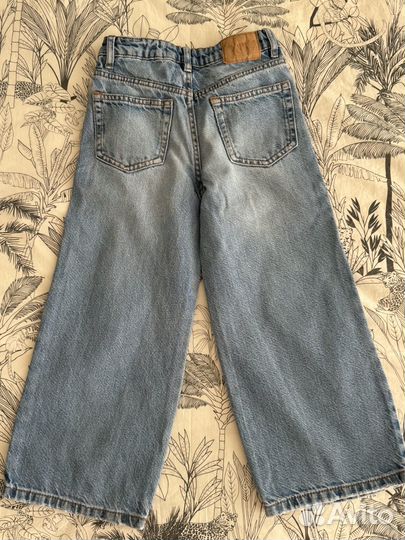Джинсы zara для девочки 122 128