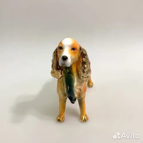 Фарфоровые статуэтки собаки