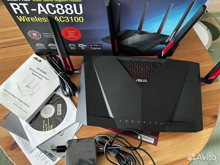 Wi-Fi роутер Asus RT-AC88U, AC3100