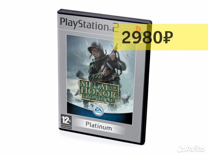 Medal of Honor Frontline Platinum, б/у, английский