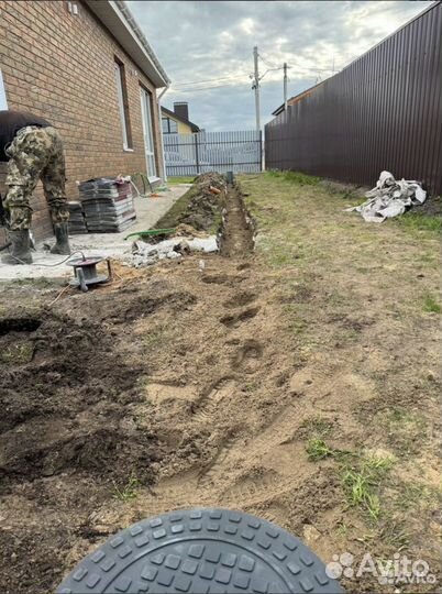 Дренаж участка / ливневка водоотведение