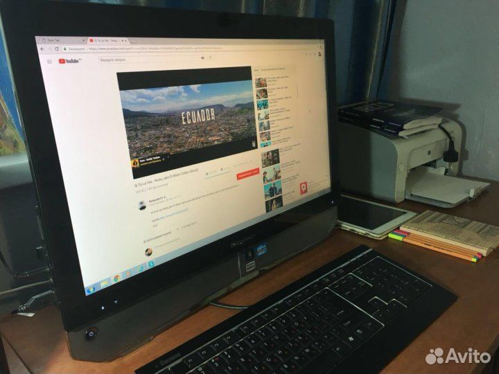 Моноблок Lenovo B520 (разбор)