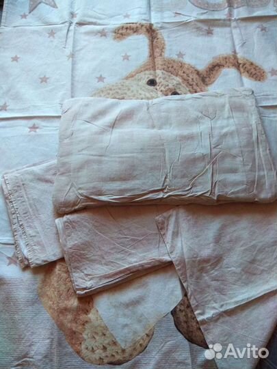 Комплект постельного белья в кроватку Mona Liza