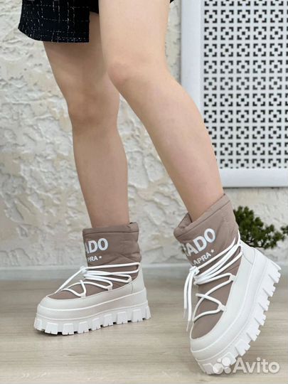 Сапоги женские дутики