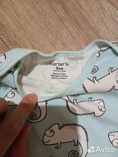 Боди для малышей H&M, Carter's, George, 9 штук