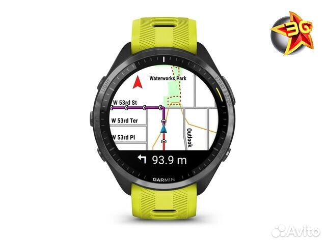 Часы Garmin Forerunner 965 Yellow 010-02809-12