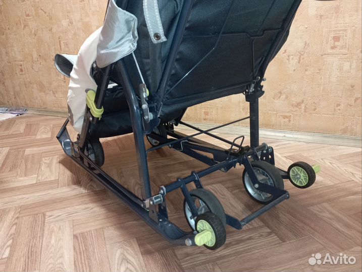 Санки коляска ника 7-6