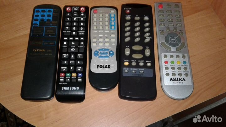 Пульты для телевизоров funai.samsung.polar.akira