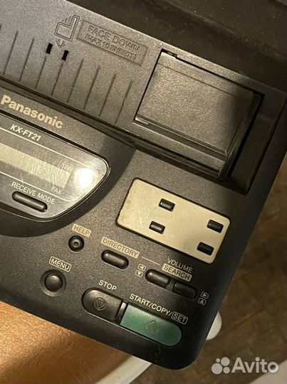 Факс panasonic kx ft 21