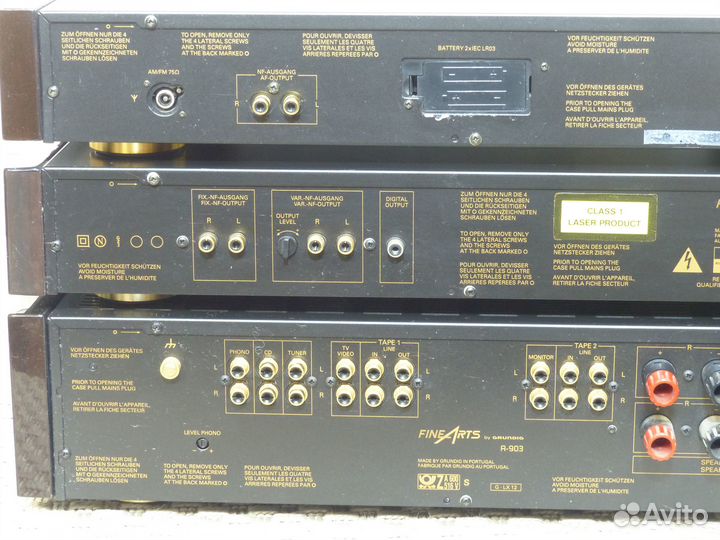 Grundig CD903 A903 T903 муз центр itra