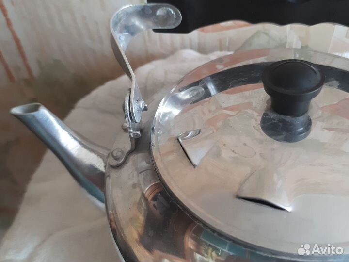 Чайник электрический СССР алюминиевый