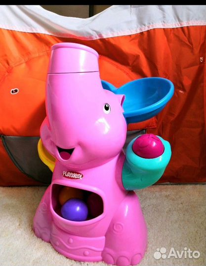 Развивающая игрушка слоник-фонтан Playskool