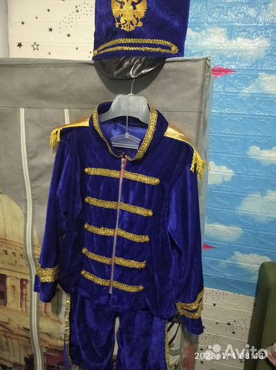 Детский новогодний костюм для мальчика 5-6 лет