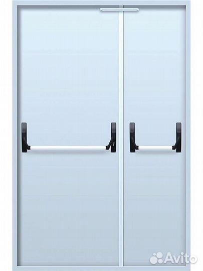 Противопожарная дверь с системой Антипаника EI60