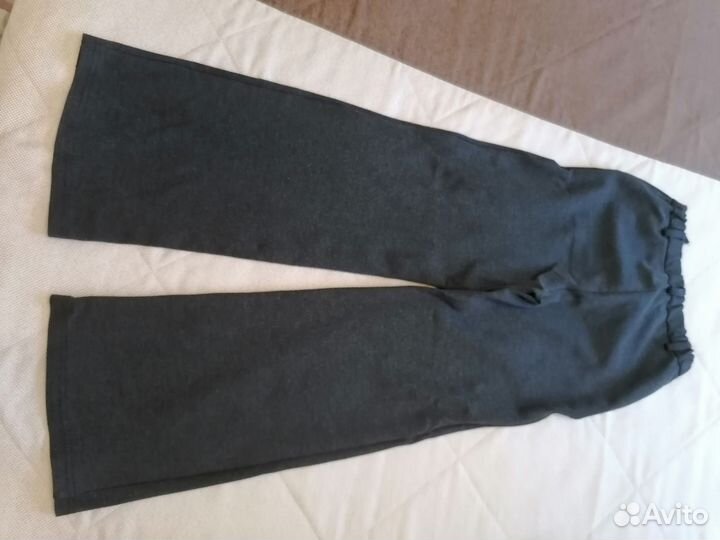 Брюки школьные трикотаж плотный