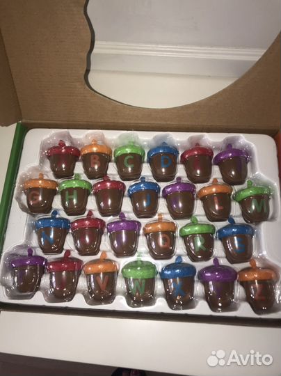 Learning resources alphabet acorns алфавит