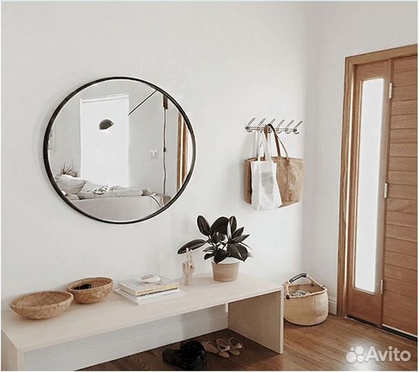 Зеркало круглое под заказ