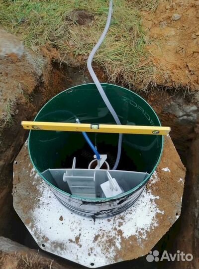 Установка септика за 1 день