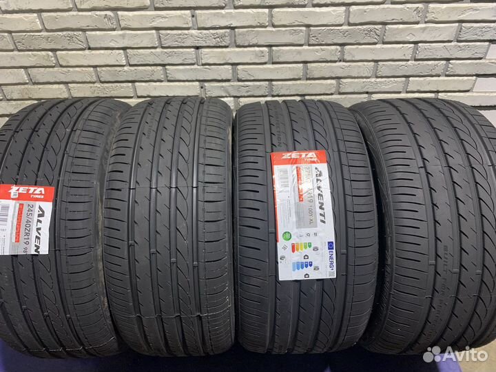 Zeta Alventi 275/35 R19 и 245/40 R19 98Y