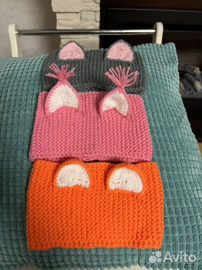 Новая повязка на голову кошечка, лисичка