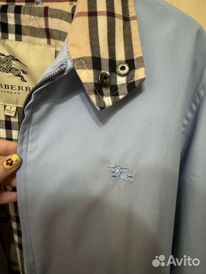 Бомбер burberry винтаж