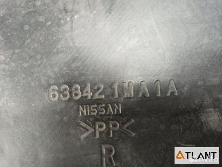 Подкрылок передний правый nissan fuga