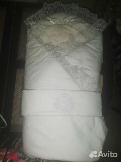 Конверт зимний на выписку