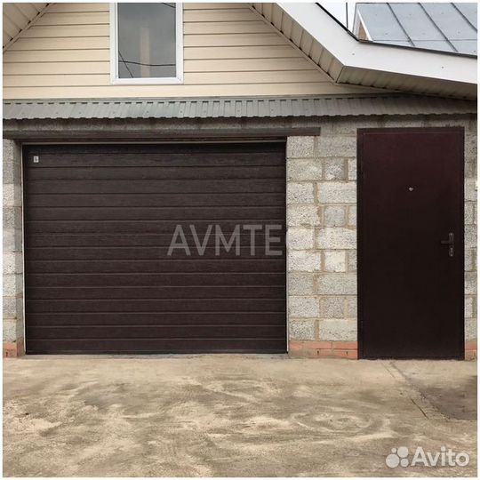 Секционные ворота для гаража