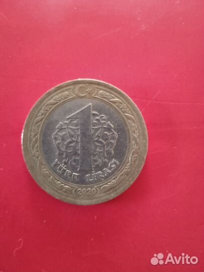 1 лира турция 2020 года