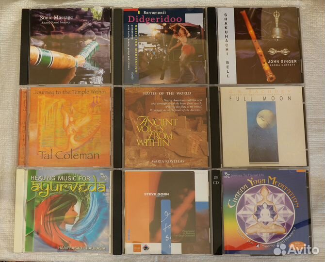 Компакт диски музыка Индия, Япония, Тибет другое