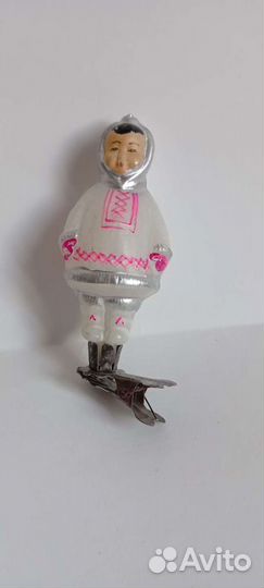 Ёлочная игрушка на прищепке Якут, Чукча, Ненец