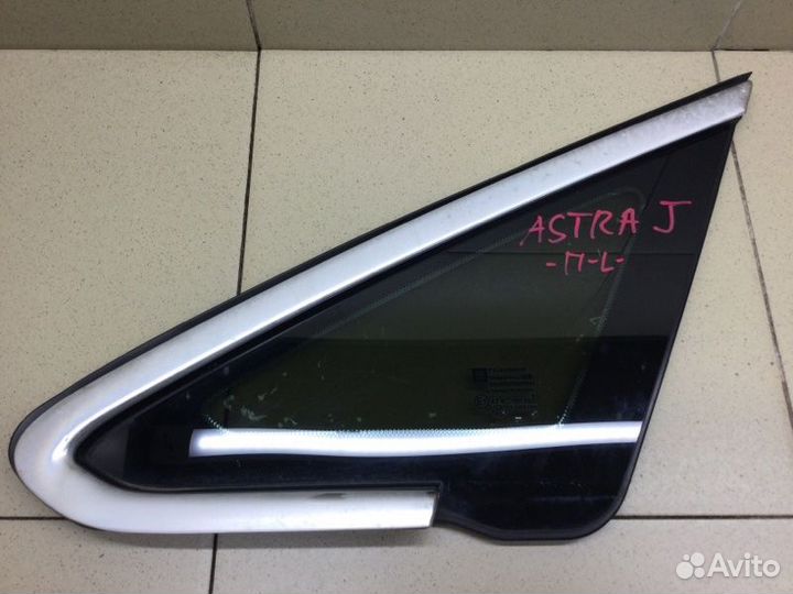 Стекло кузовное глухое левое Opel Astra J A14NET