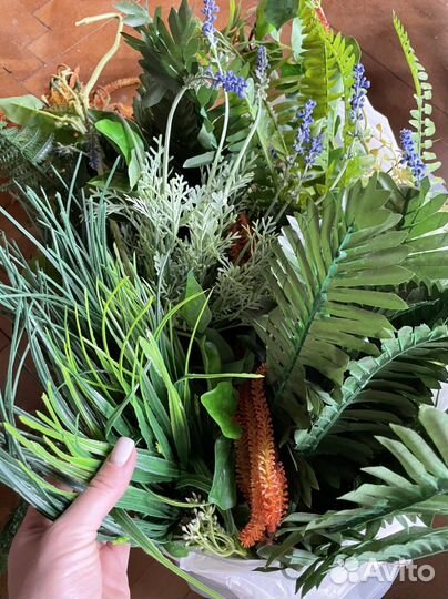 Искусственные цветы для декора