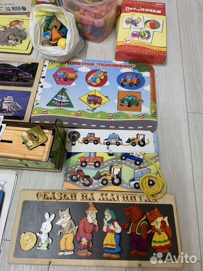 Развивающие игрушки много